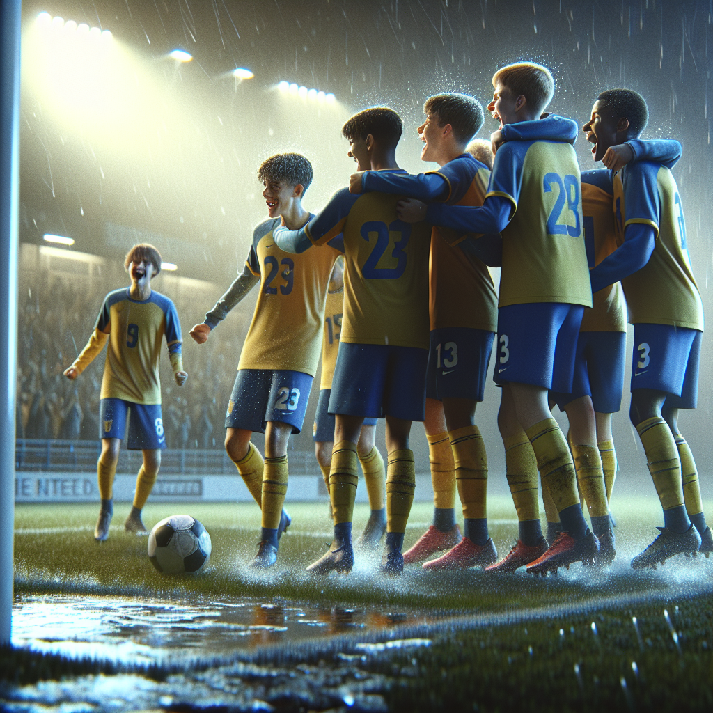 Юношеская сборная Казахстана U-17 празднует первое место и выход в элит-раунд